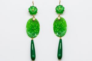 orobriz carmen joyeria sevilla pendientes oro jade