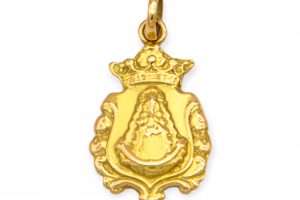 Medalla Virgen Rocio Triana. 18MM