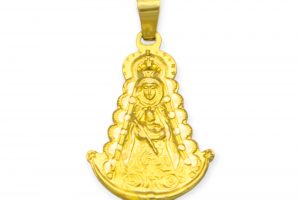 Medalla Virgen Rocio silueta