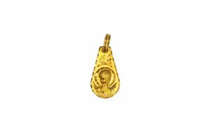 Medalla Virgen niña perada