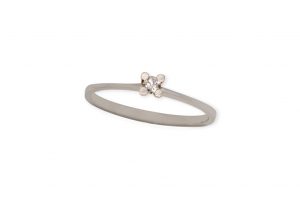 Solitario brillante 4 garras