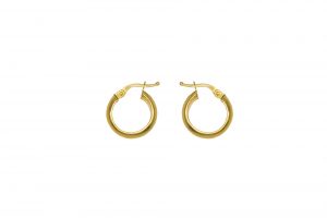 Argollas media caña