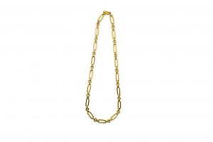 Collar eslabones oval y aro