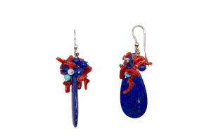 Pendientes de lapislázuli