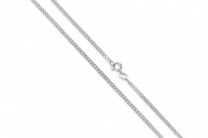 Cadena plata barbada