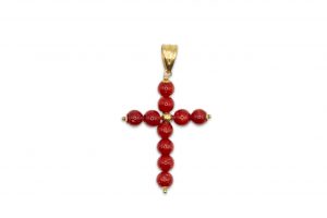 Cruz bolas coral