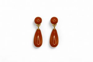 Pendientes coral
