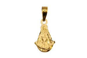 Medalla Virgen del Rocío silueta