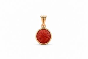 Colgante coral carita